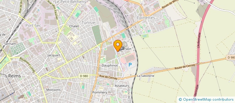 localisation de l'entreprise MONSIEUR EDMOND KADANA  REIMS