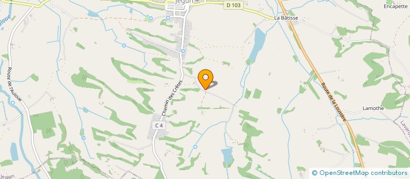 localisation de l'entreprise MONSIEUR EDMOND KLAWCZYNSKI  JEGUN