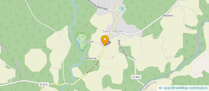 localisation de l'entreprise MONSIEUR EDMOND LAFOND  MEILHAN