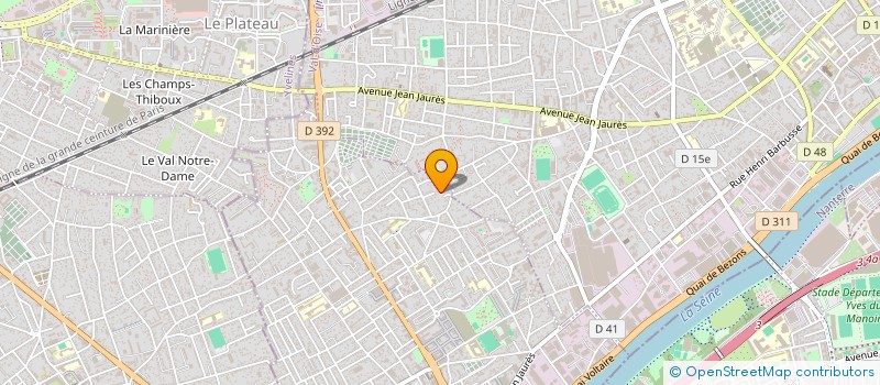 localisation de l'entreprise MONSIEUR EDMOND LAGRENE  BEZONS