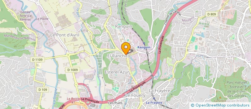 localisation de l'entreprise MONSIEUR EDMOND LECINI  CANNES