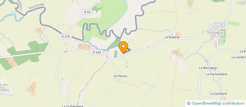 localisation de l'entreprise MONSIEUR EDMOND LEMARIE  THUBUF