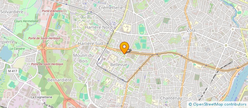 localisation de l'entreprise MONSIEUR EDMOND MANON EDMOND à NANTES