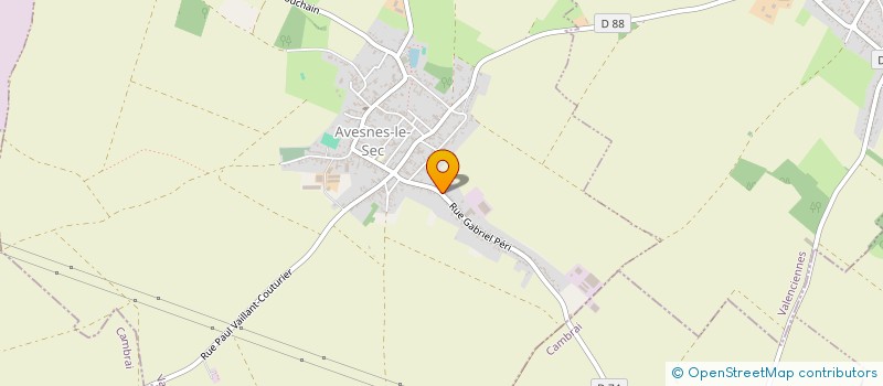 localisation de l'entreprise MONSIEUR EDMOND MERESSE à AVESNES-LE-SEC