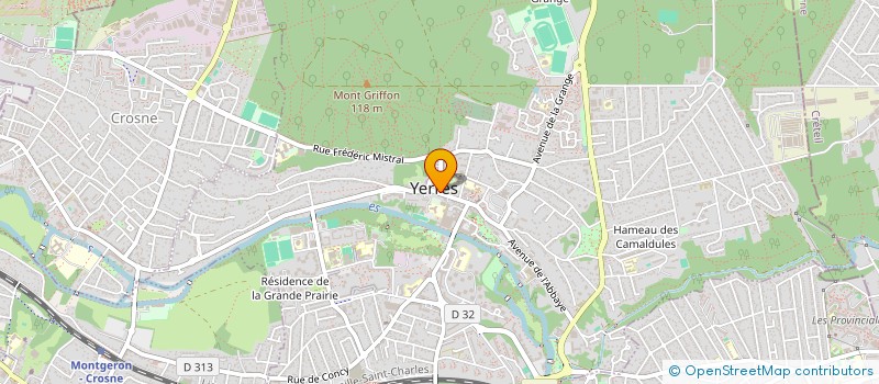 localisation de l'entreprise MONSIEUR EDMOND MOREAU  EVRY-COURCOURONNES