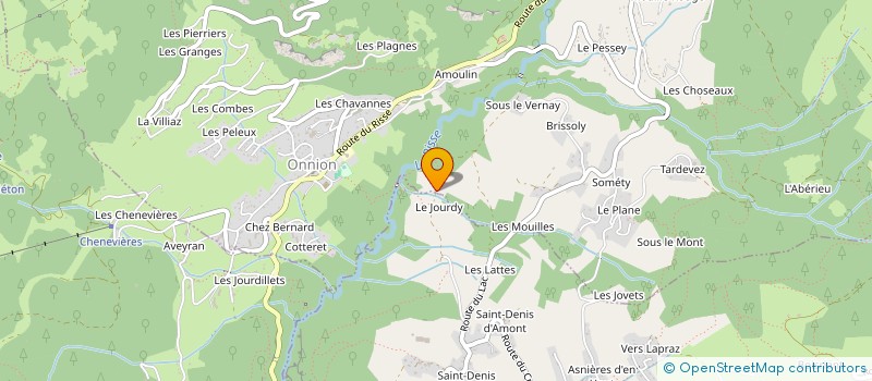 localisation de l'entreprise MONSIEUR EDMOND NICOUD à SAINT-JEOIRE