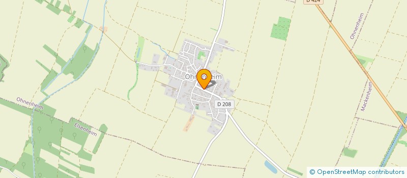 localisation de l'entreprise MONSIEUR EDMOND OTT  OHNENHEIM