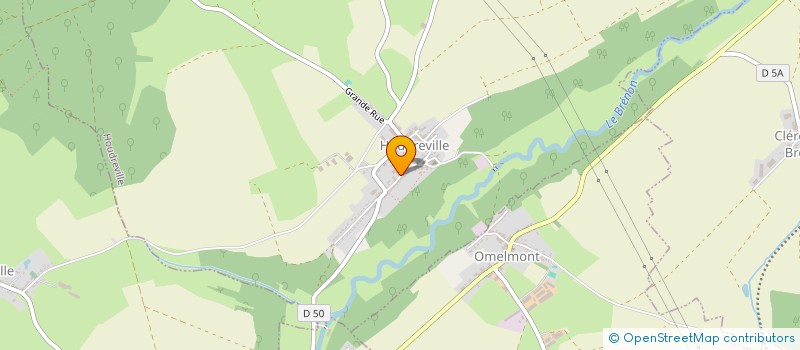 localisation de l'entreprise MONSIEUR EDMOND PEIGNIER  HOUDREVILLE