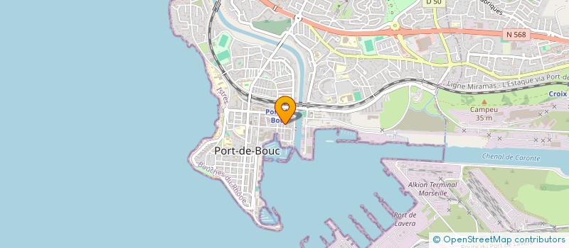 localisation de l'entreprise MONSIEUR EDMOND PERROTTO  PORT-DE-BOUC