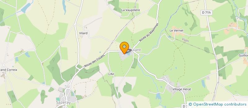 localisation de l'entreprise MONSIEUR EDMOND PILLOT à POULIGNY-SAINT-MARTIN