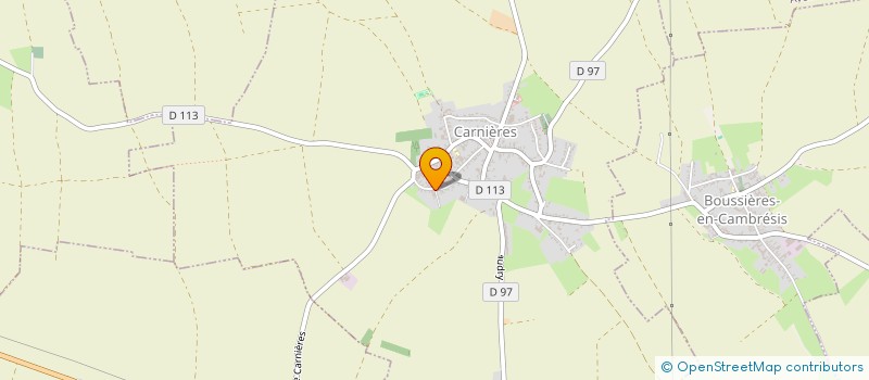 localisation de l'entreprise MONSIEUR EDMOND RICHEZ à BOUSSIERES-EN-CAMBRESIS