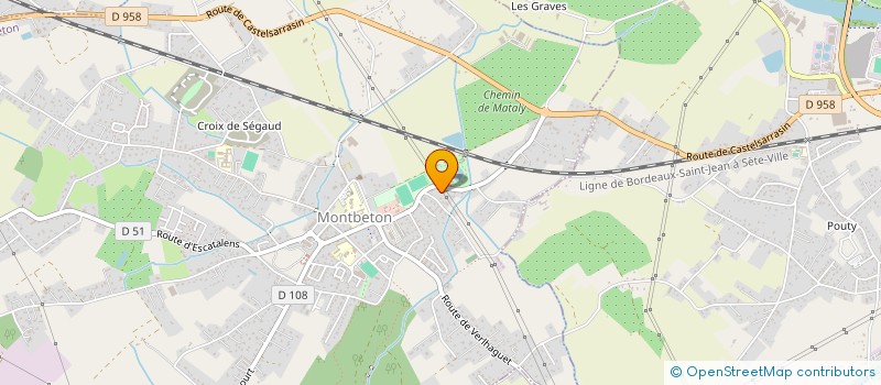 localisation de l'entreprise MONSIEUR EDMOND RIETH  LA VILLE-DIEU-DU-TEMPLE