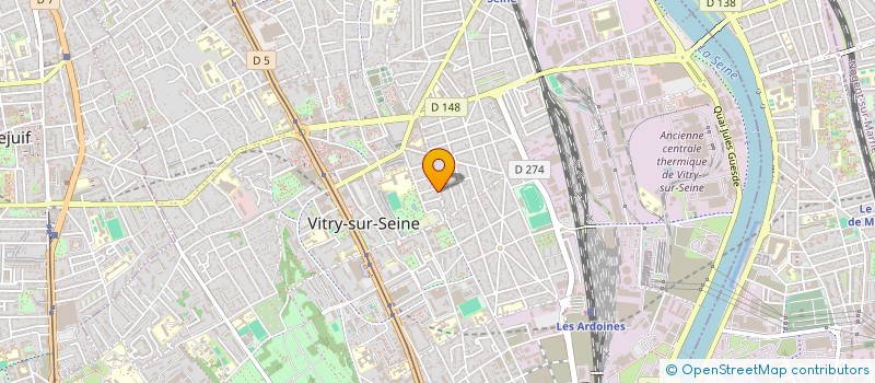 localisation de l'entreprise MONSIEUR EDMOND ROULEAU à VITRY-SUR-SEINE