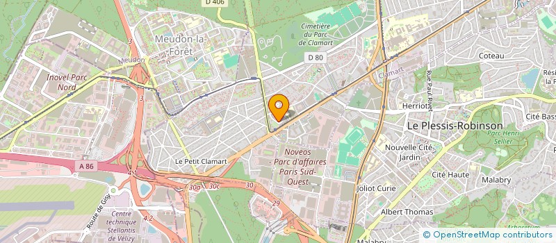 localisation de l'entreprise MONSIEUR EDMOND SALIJAJ à CLAMART