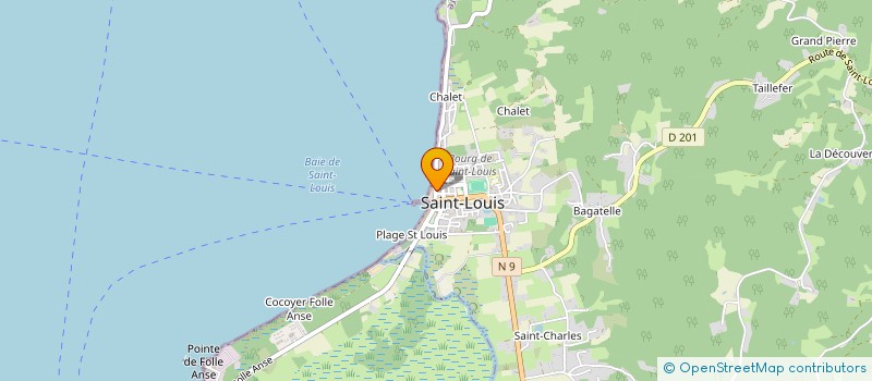 localisation de l'entreprise MONSIEUR EDMOND SANCTUSSY à SAINT-LOUIS