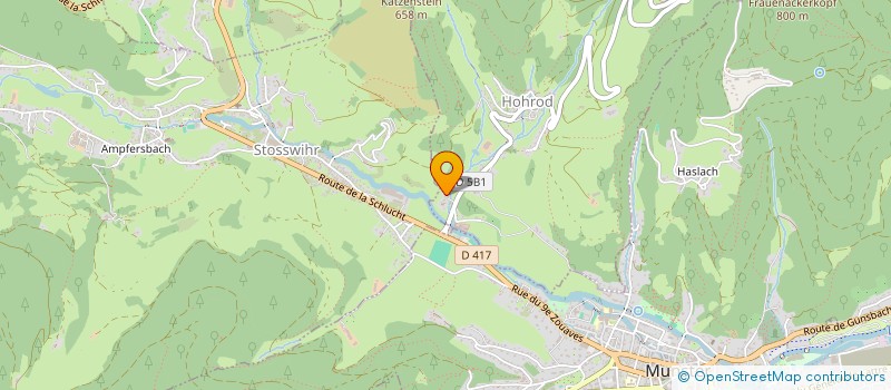 localisation de l'entreprise MONSIEUR EDMOND SCHILLINGER  HOHROD