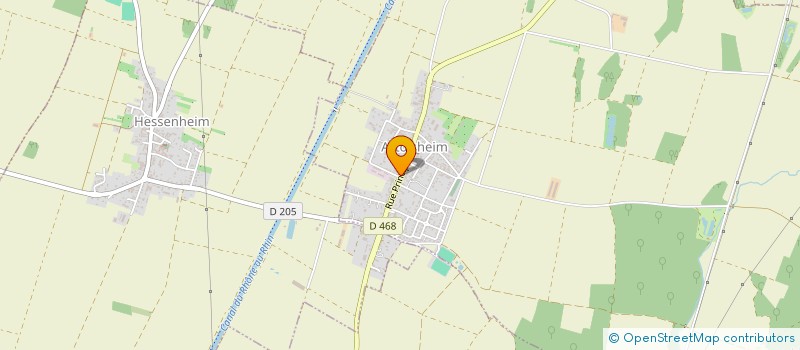 localisation de l'entreprise MONSIEUR EDMOND SCHMITT  HEIDOLSHEIM