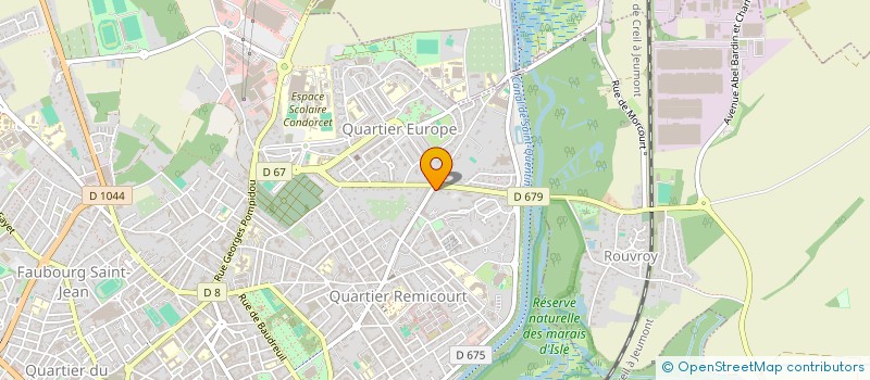 localisation de l'entreprise MONSIEUR EDMOND SOSNOWSKI à SAINT-QUENTIN