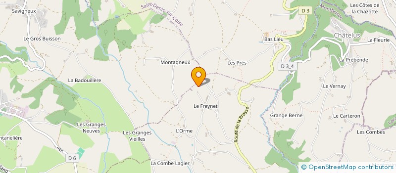 localisation de l'entreprise MONSIEUR EDMOND THIZY  MARCENOD