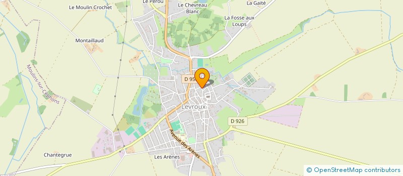 localisation de l'entreprise MONSIEUR EDMOND TREMEAU à LEVROUX