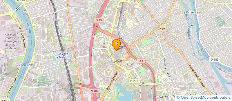 localisation de l'entreprise MONSIEUR EDMOND XU  CRETEIL