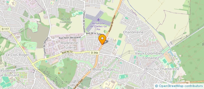 localisation de l'entreprise MONSIEUR EDMUND LINTON  CHELLES