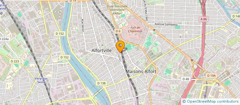localisation de l'entreprise MONSIEUR EDMUNDO GOMES PINHEIRO à ALFORTVILLE