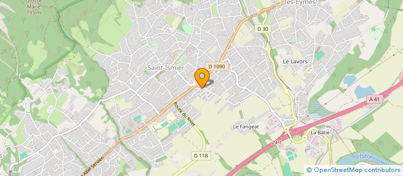 localisation de l'entreprise MONSIEUR EDMUNDO RAIMUNDO MOTA  SAINT-ISMIER