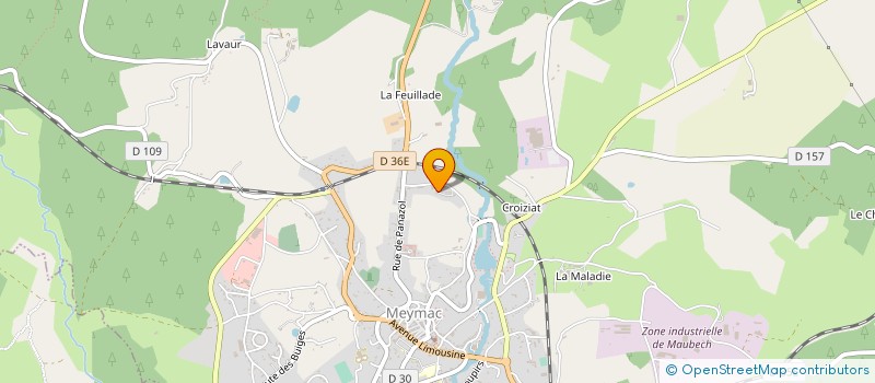 localisation de l'entreprise MONSIEUR EDNAN DOLMACI à MEYMAC
