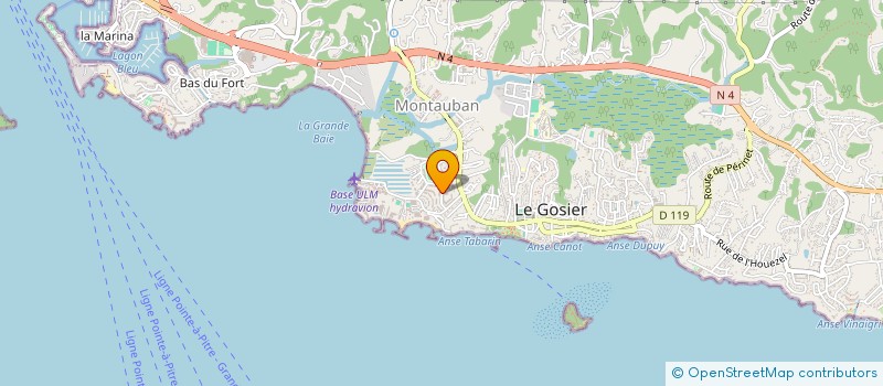 localisation de l'entreprise MONSIEUR EDNER AUTRICHE à LE GOSIER