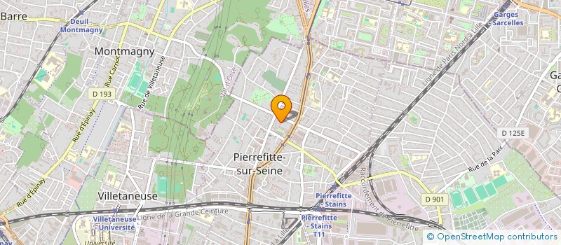 localisation de l'entreprise MONSIEUR EDNER EMILIEN à PIERREFITTE-SUR-SEINE