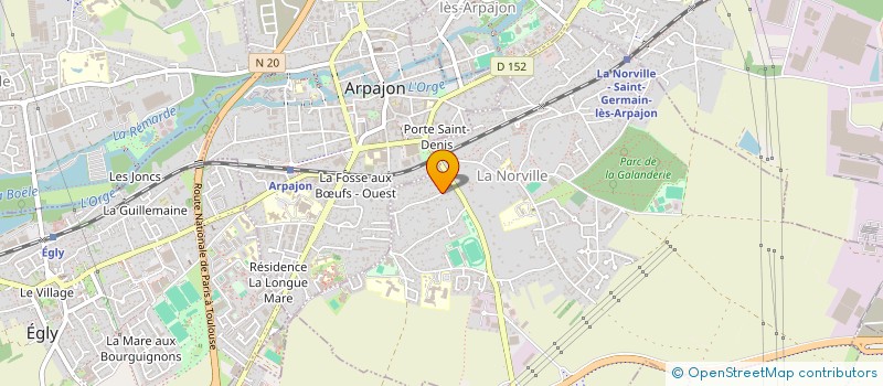 localisation de l'entreprise MONSIEUR EDNER FORTILUS  LA NORVILLE