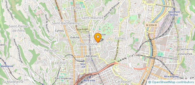 localisation de l'entreprise MONSIEUR EDNO AUGUSTO MENDES GONCALVES  NICE