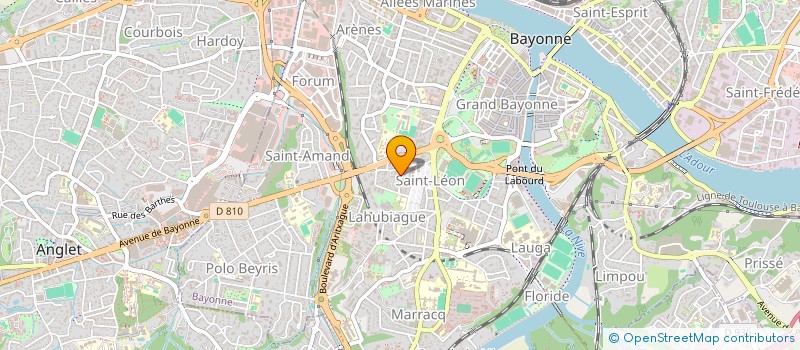 localisation de l'entreprise MONSIEUR EDOARDO BIANCHI à BAYONNE