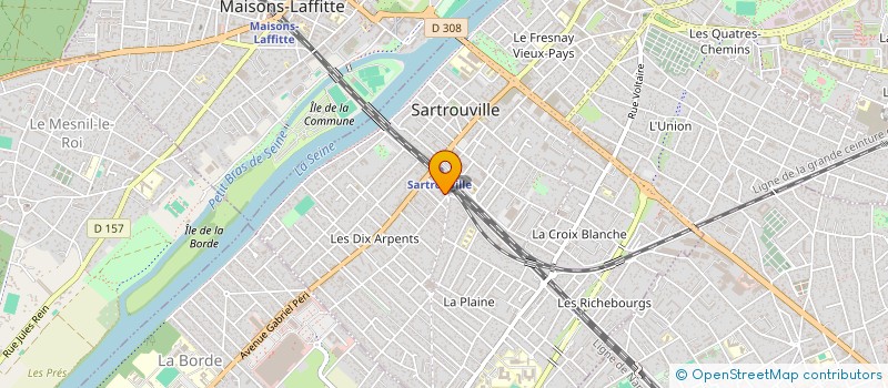 localisation de l'entreprise MONSIEUR EDOARDO GENISSEL--MONSALLIER à SARTROUVILLE