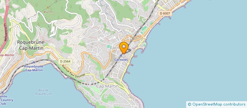 localisation de l'entreprise MONSIEUR EDOARDO LACUSSO à ROQUEBRUNE-CAP-MARTIN