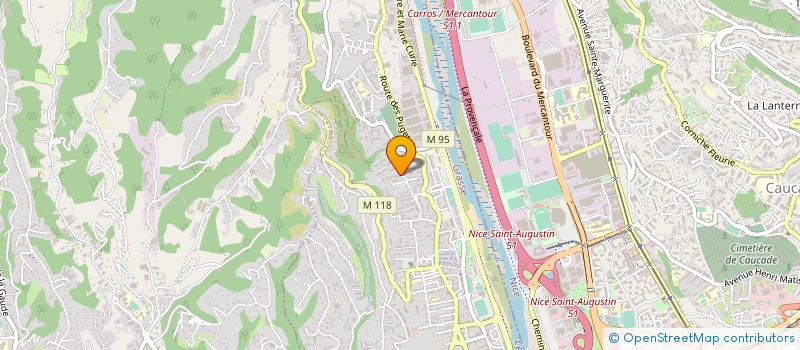 localisation de l'entreprise MONSIEUR EDOARDO LAVEZZI  SAINT-LAURENT-DU-VAR