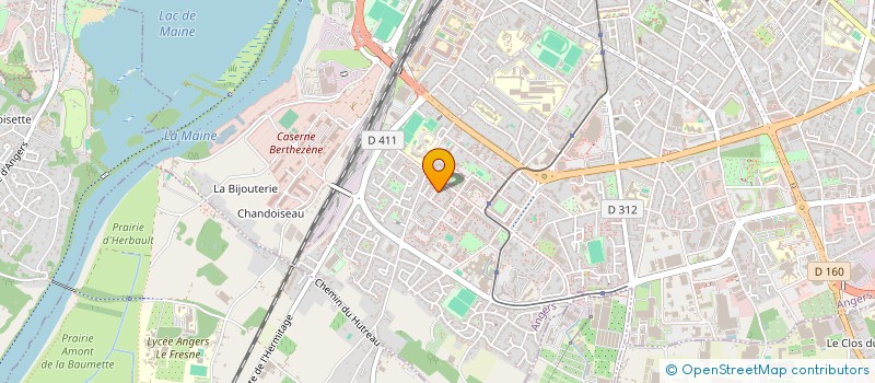 localisation de l'entreprise MONSIEUR EDOARDO PISCHE à ANGERS