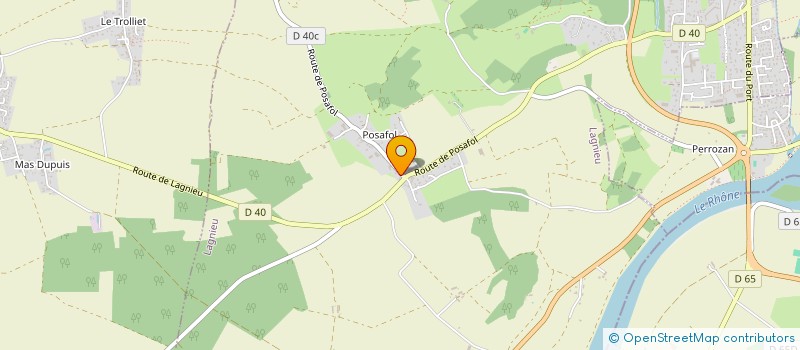 localisation de l'entreprise MONSIEUR EDONIS KARALIJA  SAINTE-JULIE