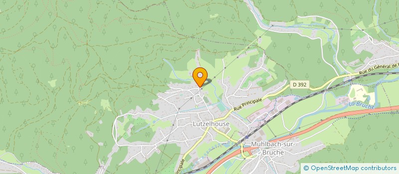 localisation de l'entreprise MONSIEUR EDOUARD ADOLF  LUTZELHOUSE