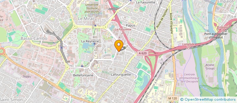 localisation de l'entreprise MONSIEUR EDOUARD AFONSO à TOULOUSE