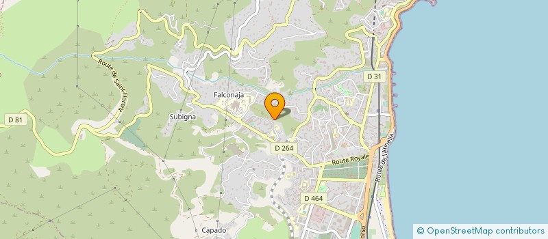 localisation de l'entreprise MONSIEUR EDOUARD AGNELOT à BASTIA