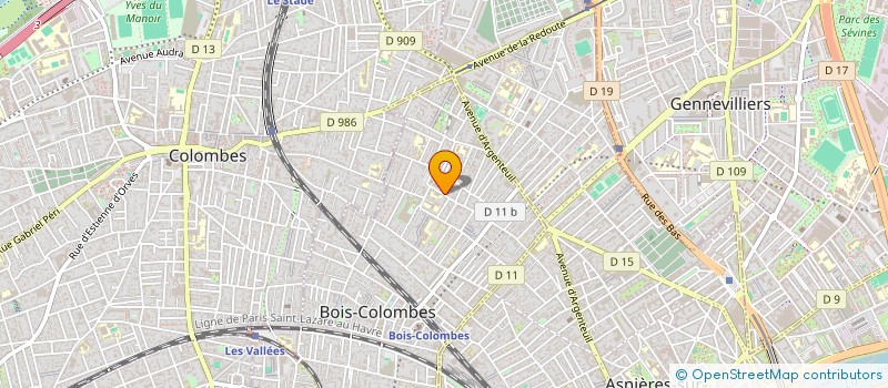 localisation de l'entreprise MONSIEUR EDOUARD AGOPIAN à BOIS-COLOMBES