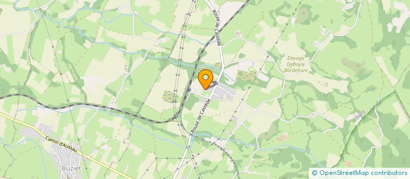 localisation de l'entreprise MONSIEUR EDOUARD AGUIRRE  BUZY