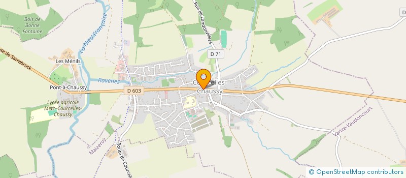 localisation de l'entreprise MONSIEUR EDOUARD ALBAYRAK à COURCELLES-CHAUSSY