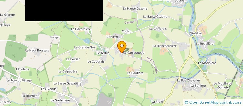 localisation de l'entreprise MONSIEUR EDOUARD ALGABA CACERES  CASSON