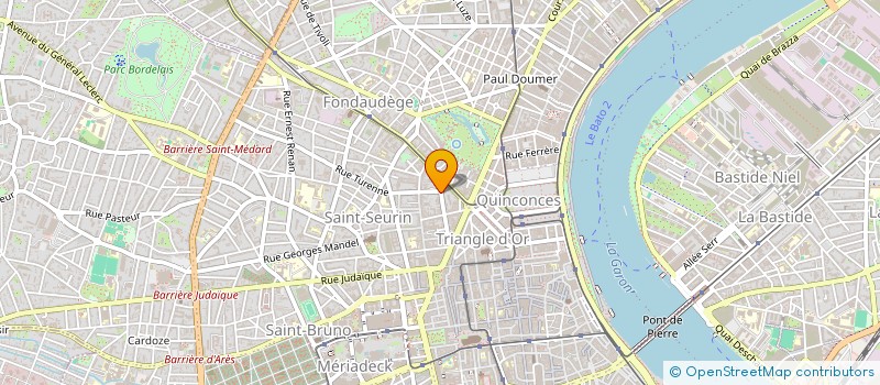 localisation de l'entreprise MONSIEUR EDOUARD ALLEGRET  BORDEAUX