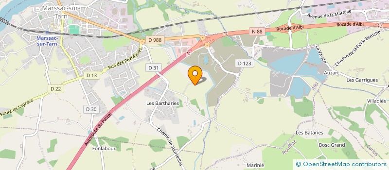 localisation de l'entreprise MONSIEUR EDOUARD AMBERT à ROUFFIAC