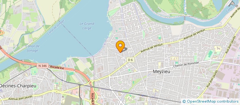 localisation de l'entreprise MONSIEUR EDOUARD AMOU à MEYZIEU