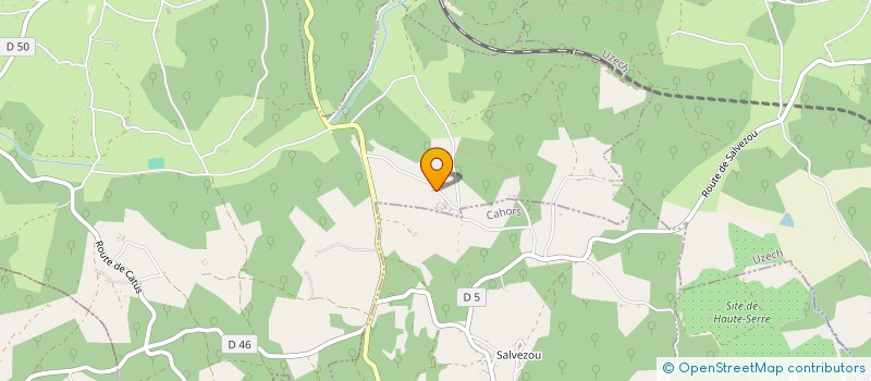 localisation de l'entreprise MONSIEUR EDOUARD AULIE  THEDIRAC